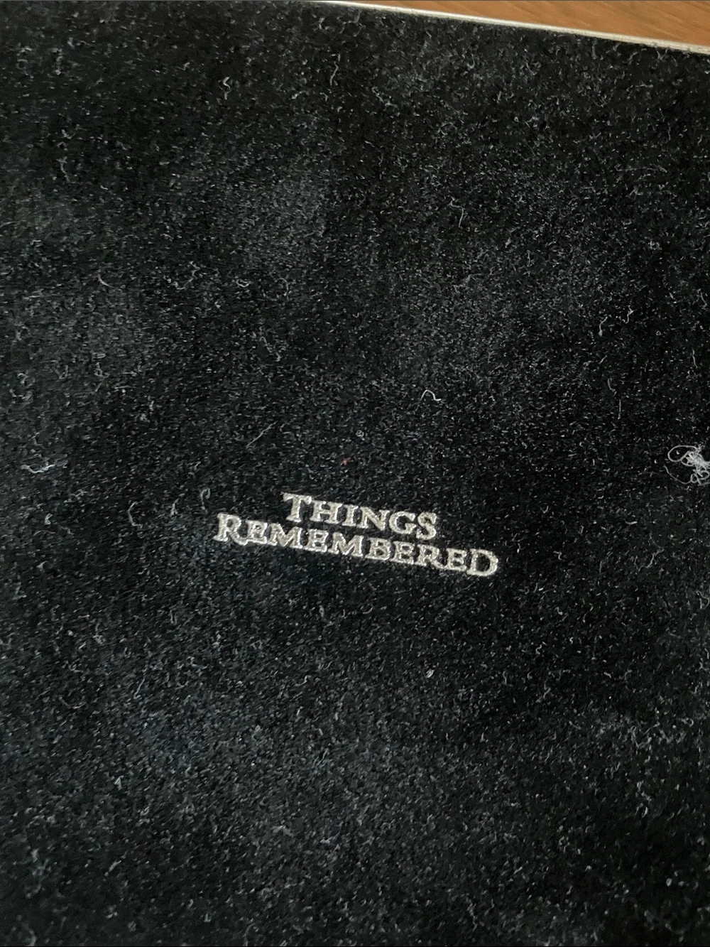 Things Remembered Silver-tone Decorative Jewelry Box